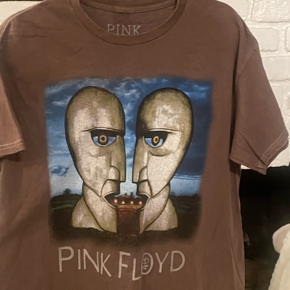 Pink Floyd Brown Tee with Graphic Design - Picture 1 of 3